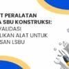 syarat peralatan utama SBU konstruksi