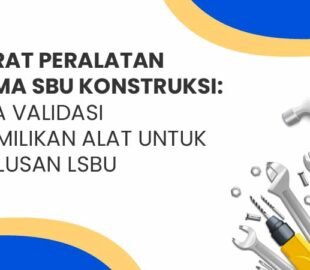 syarat peralatan utama SBU konstruksi
